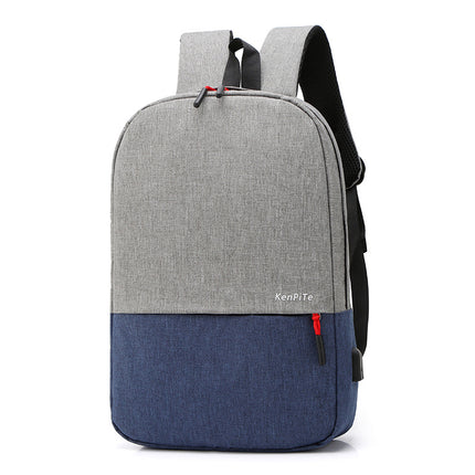 Wholesale Men's Casual Outdoor Lightweight Simple Laptop Backpack Travel Backpack