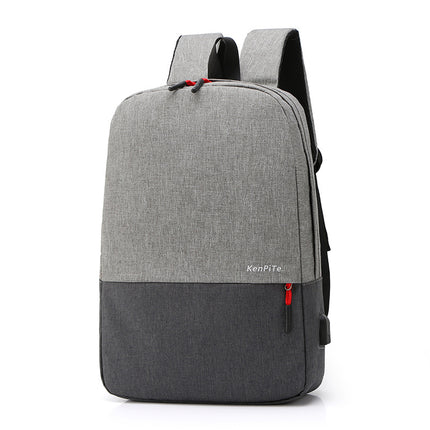 Wholesale Men's Casual Outdoor Lightweight Simple Laptop Backpack Travel Backpack