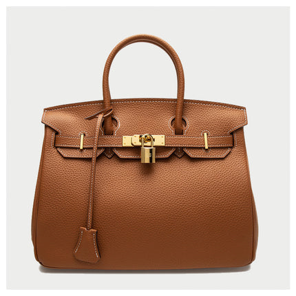 Women's Genuine Leather Bag First Layer Cowhide Fashion Handbag Shoulder Bag 
