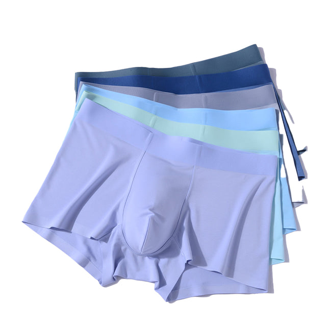 Wholesale Men's Modal Underpants Seamless Antibacterial Breathable Boxer Briefs