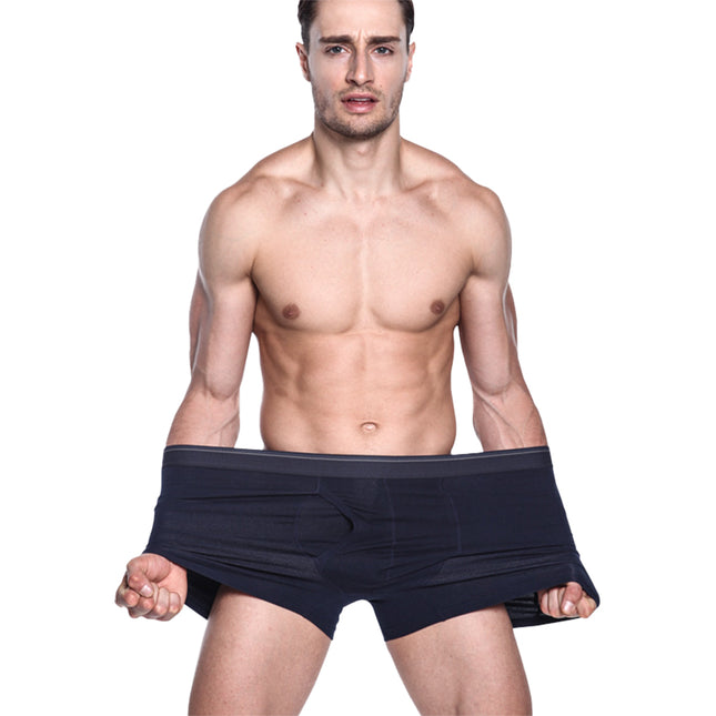 Wholesale Men Plus Size Cotton Underwear Boxer