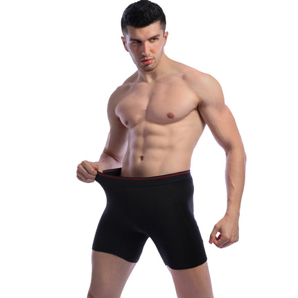 Men's Oversized Cotton Extended Wear-resistant Sports Boxer Briefs