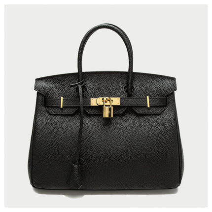 Women's Genuine Leather Bag First Layer Cowhide Fashion Handbag Shoulder Bag 