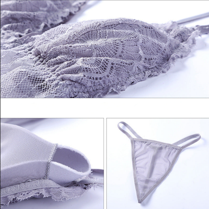 Wholesale Women's Summer Lace Thin Sexy Lingerie with Breast Pads