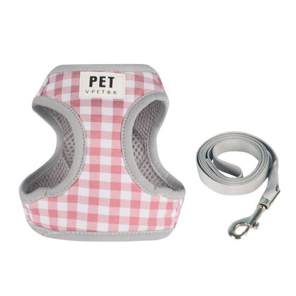 Dog Supplies Small Dog Chest and Back Integrated Leash Breathable Pet Supplies