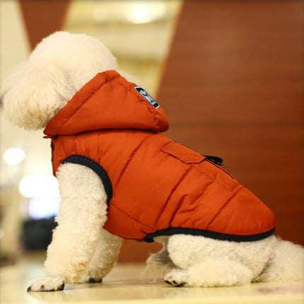 Wholesale Autumn Winter Pet Dog Clothes Vests Water-Repellent Warm Padded