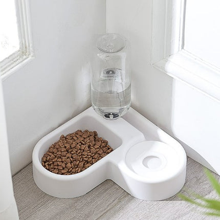 Wholesale Pet Bowl Automatic Drinking Fountain Plastic Dog Bowl Cat Bowl Feeder