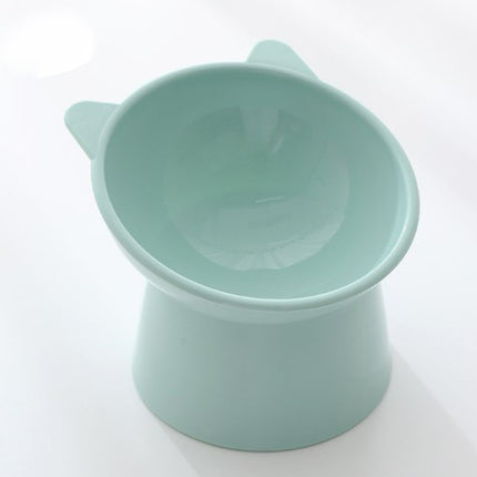 Wholesale Tall Cat Bowl Tilt Cartoon Pet Bowl Dog Bowl Food Bowl