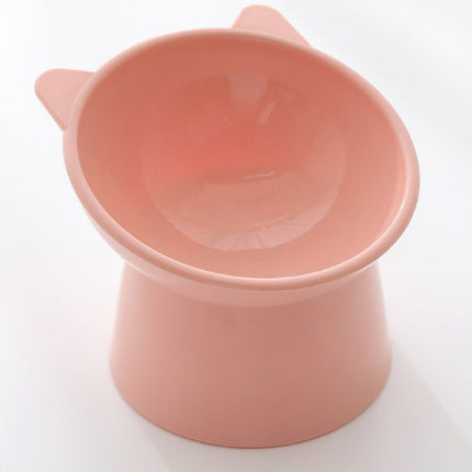 Wholesale Tall Cat Bowl Tilt Cartoon Pet Bowl Dog Bowl Food Bowl