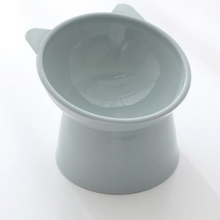 Wholesale Tall Cat Bowl Tilt Cartoon Pet Bowl Dog Bowl Food Bowl 