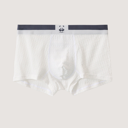 Young Men's Bubble Cotton Simple and Breathable Boxer Briefs