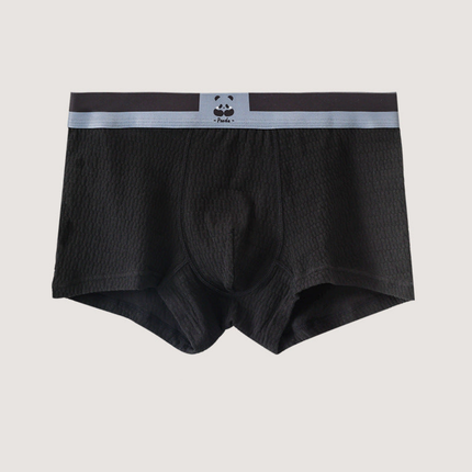 Young Men's Bubble Cotton Simple and Breathable Boxer Briefs