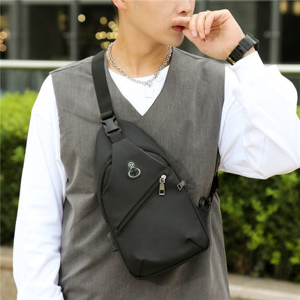 Wholesale Men's Chest Bag Crossbody Wear-resistant Waterproof Membrane Shoulder Bag