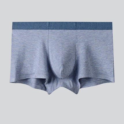 Wholesale Plant Fiber Soft No Trace Comfort High Elasticity Men's Boxer Briefs