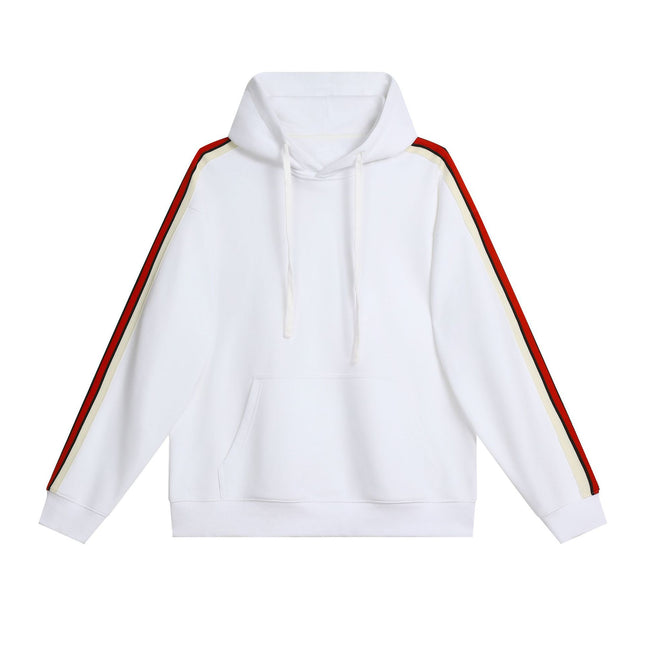 Men's Spring Fall Loose 380g Terry Strap Drop Shoulder Hoodies