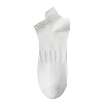 Wholesale Men's Spring Summer Solid Color Breathable Sports Socks