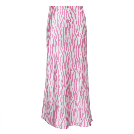 Women's Summer Printed Midi Fishtail Skirt