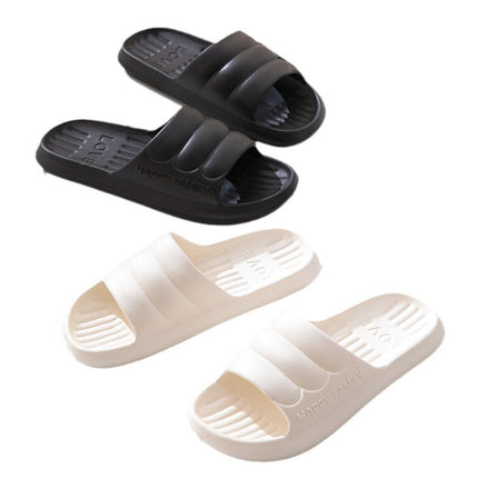 Wholesale Ladies/Men's Indoor Home Summer Non-slip Bathroom Shower Slippers 