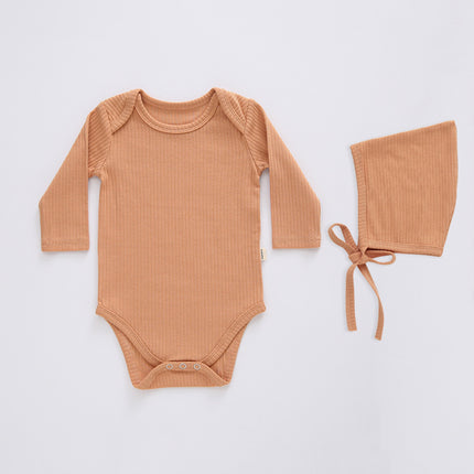 Newborn Baby Spring Bodysuit Infant Cotton Long-sleeved Siamese Romper
