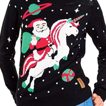 Wholesale Women's Fall Winter Round Neck Pullover Christmas Sweater