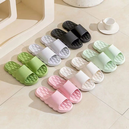 Women's Summer Non-slip Slippers for Men's Home Bathroom Bathing Slippers