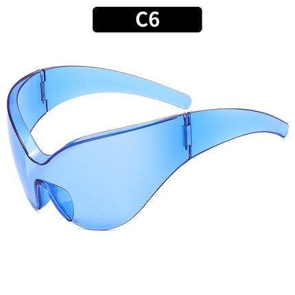 Women's Exaggerated Butterfly Sunscreen Trend Frameless Personalized Sunglasses