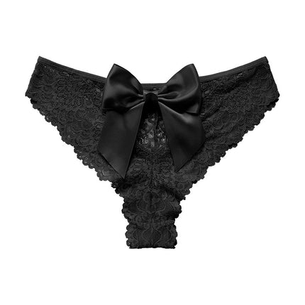 Wholesale Ladies Sexy Panties Women's Mid Waist Cotton Crotch Lace Stitching Briefs