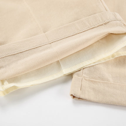 Wholesale Ladies Pure Cotton Vest & Pants Summer Solid Color Two-Piece Set