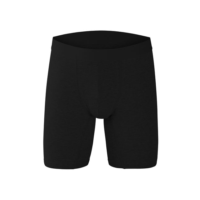 Men's Extended Cotton Boxer Briefs Sports Antibacterial Boxer Briefs