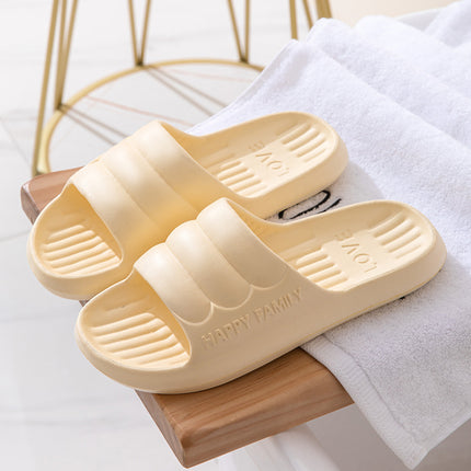 Wholesale Ladies/Men's Indoor Home Summer Non-slip Bathroom Shower Slippers 