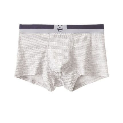 Young Men's Bubble Cotton Simple and Breathable Boxer Briefs