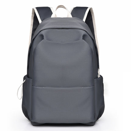 Men's and Women's Casual Backpacks with Cute Pendants for Students Large Capacity Backpacks 