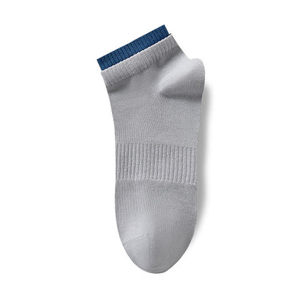 Wholesale Men's Summer Pure Cotton Sports Breathable Mesh Crew Socks