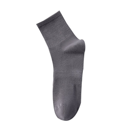 Wholesale Men's Spring and Summer Thin Mid-calf Mesh Breathable Cotton Socks