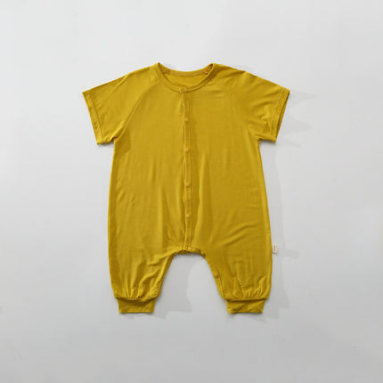 Infant Modal Jumpsuit Newborn Baby Thin Romper Babygrow