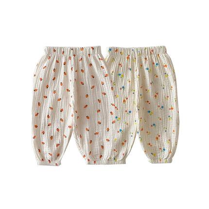 Newborn Baby Summer Cotton Bloomers Cute Thin Pants