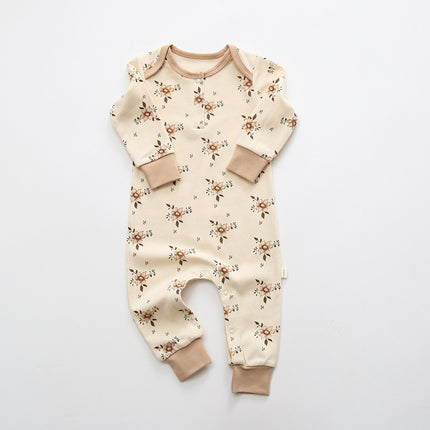 Infant Baby Autumn Cotton Romper Newborn Onesies Babygrow