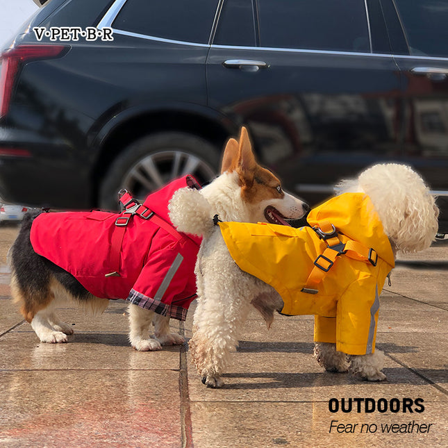 Wholesale Pet Waterproof Raincoat British Dog All-season Outdoor