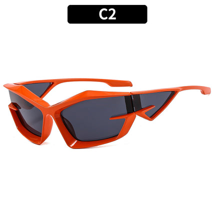 Hip Hop Cycling Party Outing Outdoor Sun Protection Personality Sunglasses 
