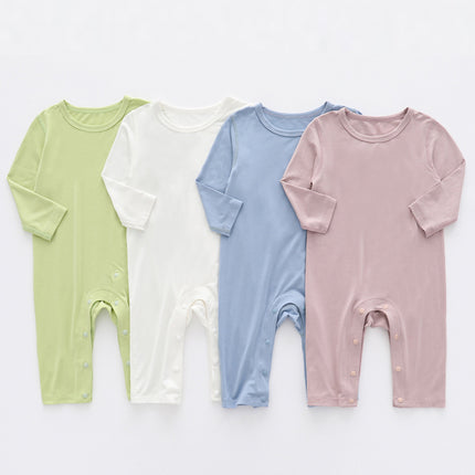 Newborn Baby Modal Onesie Summer Thin Babygrow