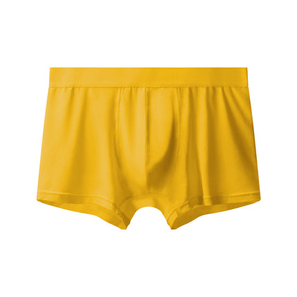 Wholesale Golden Yellow Modal Men's Underwear Boxer Briefs