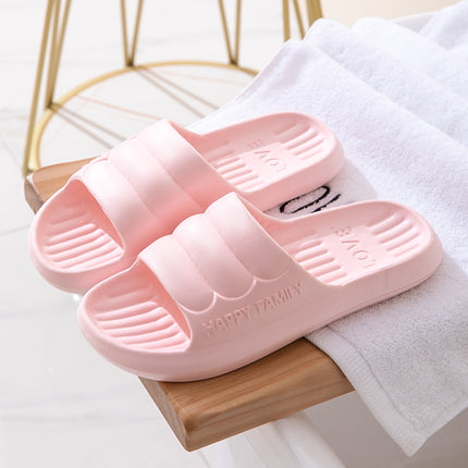 Wholesale Ladies/Men's Indoor Home Summer Non-slip Bathroom Shower Slippers 