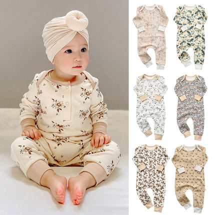 Infant Baby Autumn Cotton Romper Newborn Onesies Babygrow