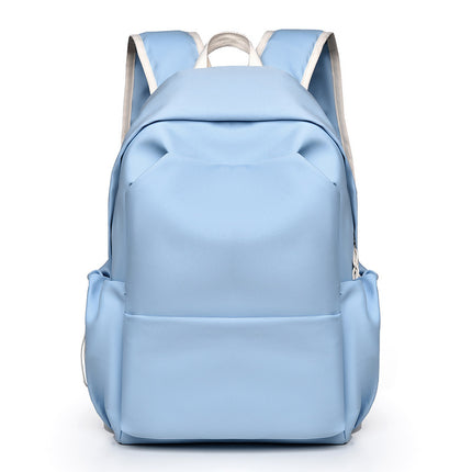 Men's and Women's Casual Backpacks with Cute Pendants for Students Large Capacity Backpacks