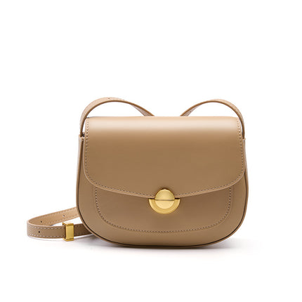 Summer Saddle Bag High-end Textured Shoulder Mini Crossbody Bag