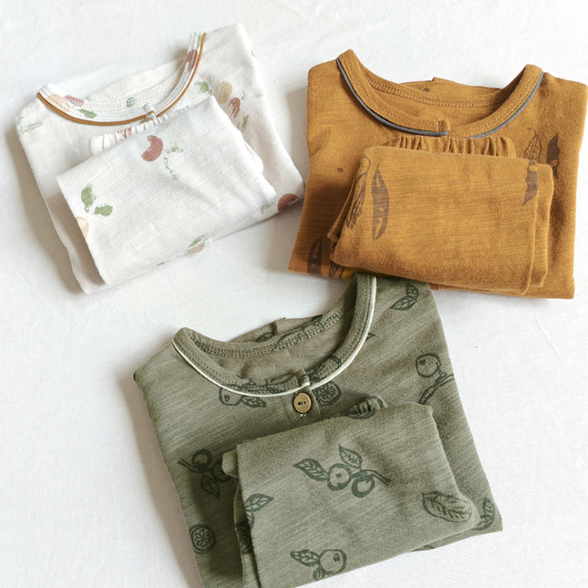 Wholesale Baby Boys and Girls Autumn Long Johns Two Piece Set