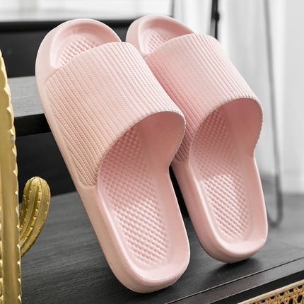 Women's Summer Non-slip Slippers Indoor Home Household Bathroom Bath Thick Sole flip Flops