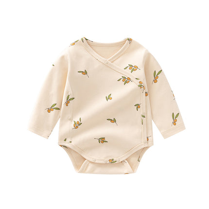 Wholesale Spring and Autumn Baby Triangle Romper Newborn Long-sleeved Jumpsuit Romper