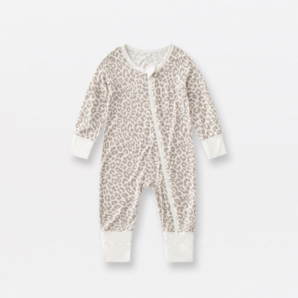 Baby Bamboo Fiber Printed Jumpsuits Babygrow