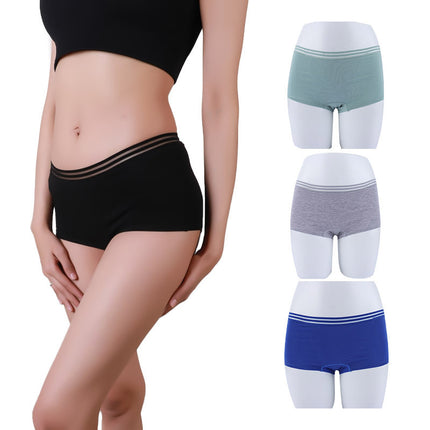 Wholesale Women's Spring Cotton Leakproof Boxer Menstrual Panties